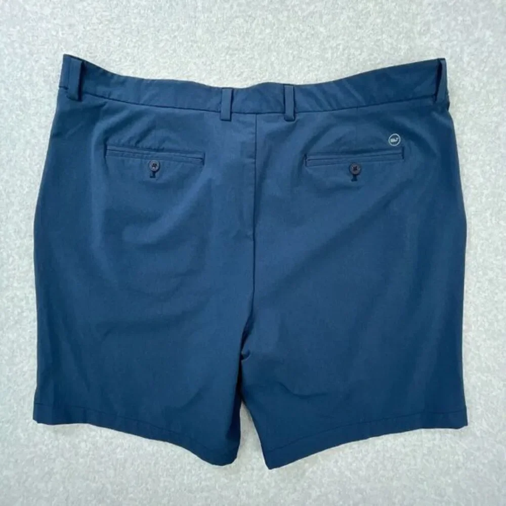Vineyard Vines Breaker Shorts Mens 40 x‎ 8.5 Performance Golf Navy Blue Stretch
